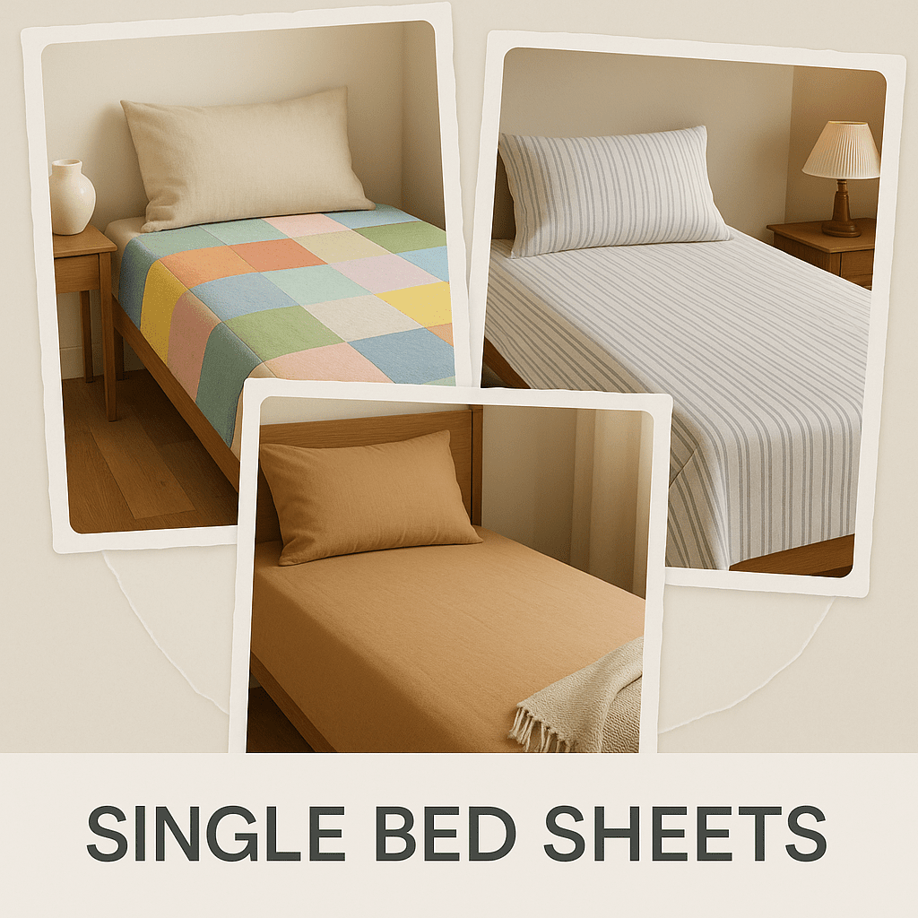 Bedsheets (Single Bed) - Pinsstripe