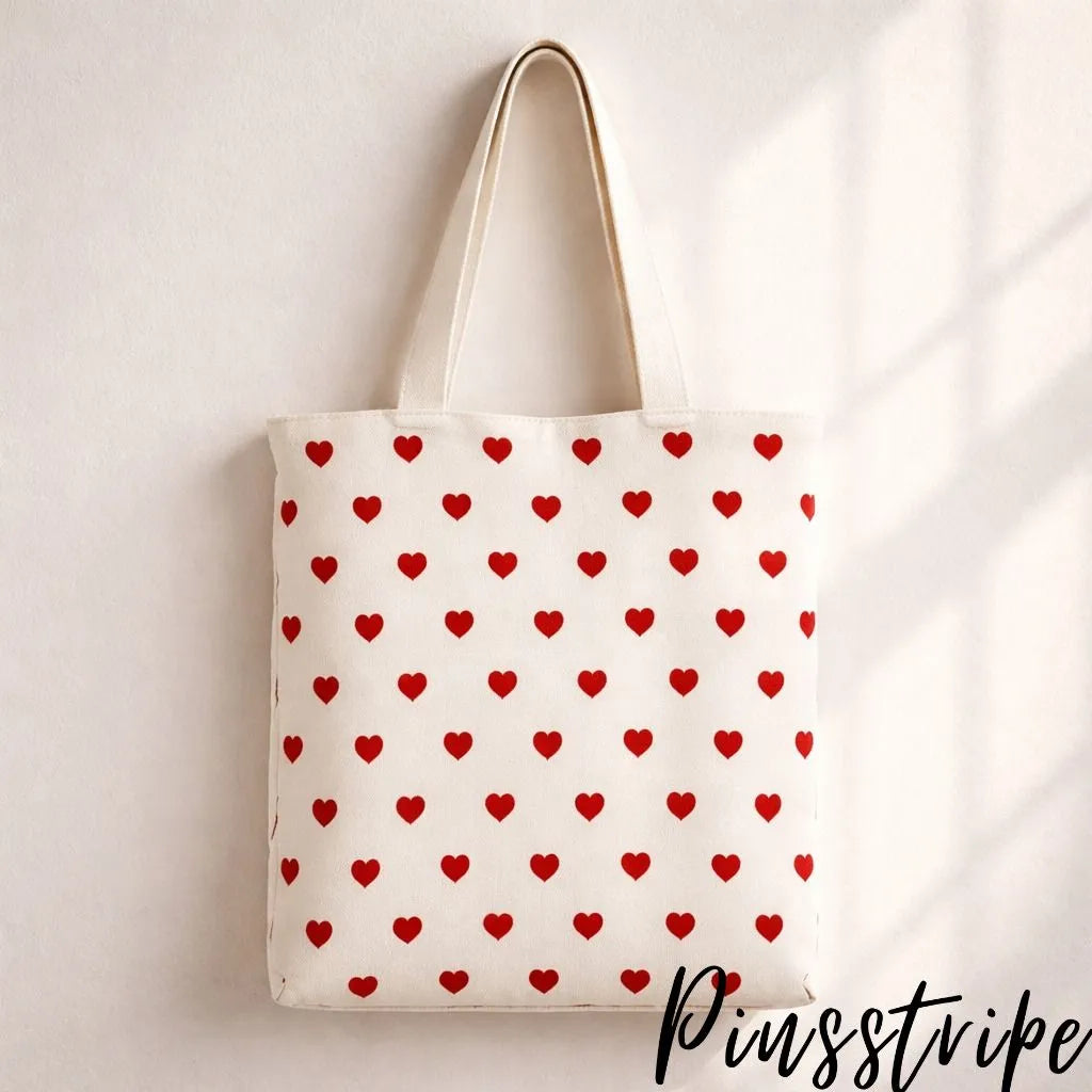 Trending Red Hearts pinterest Design in Cotton by Pinsstripe