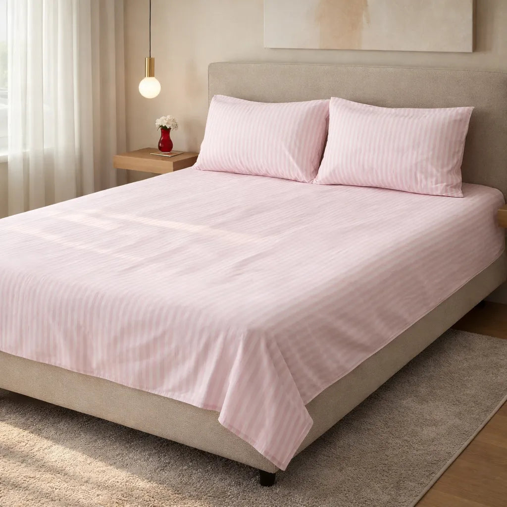 Printed Bedsheet – DoubleBed-100% Cotton by Pinsstripe