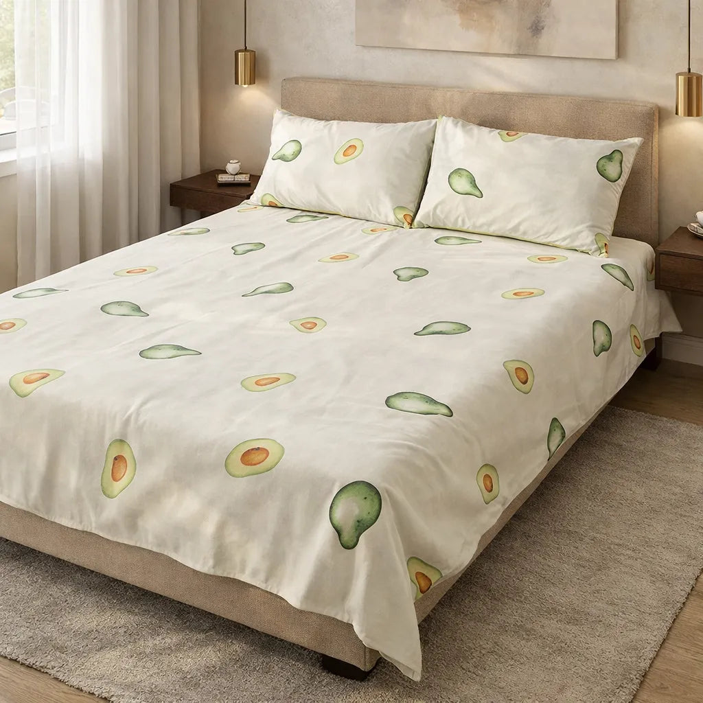 Printed Bedsheet – DoubleBed-100% Cotton by Pinsstripe