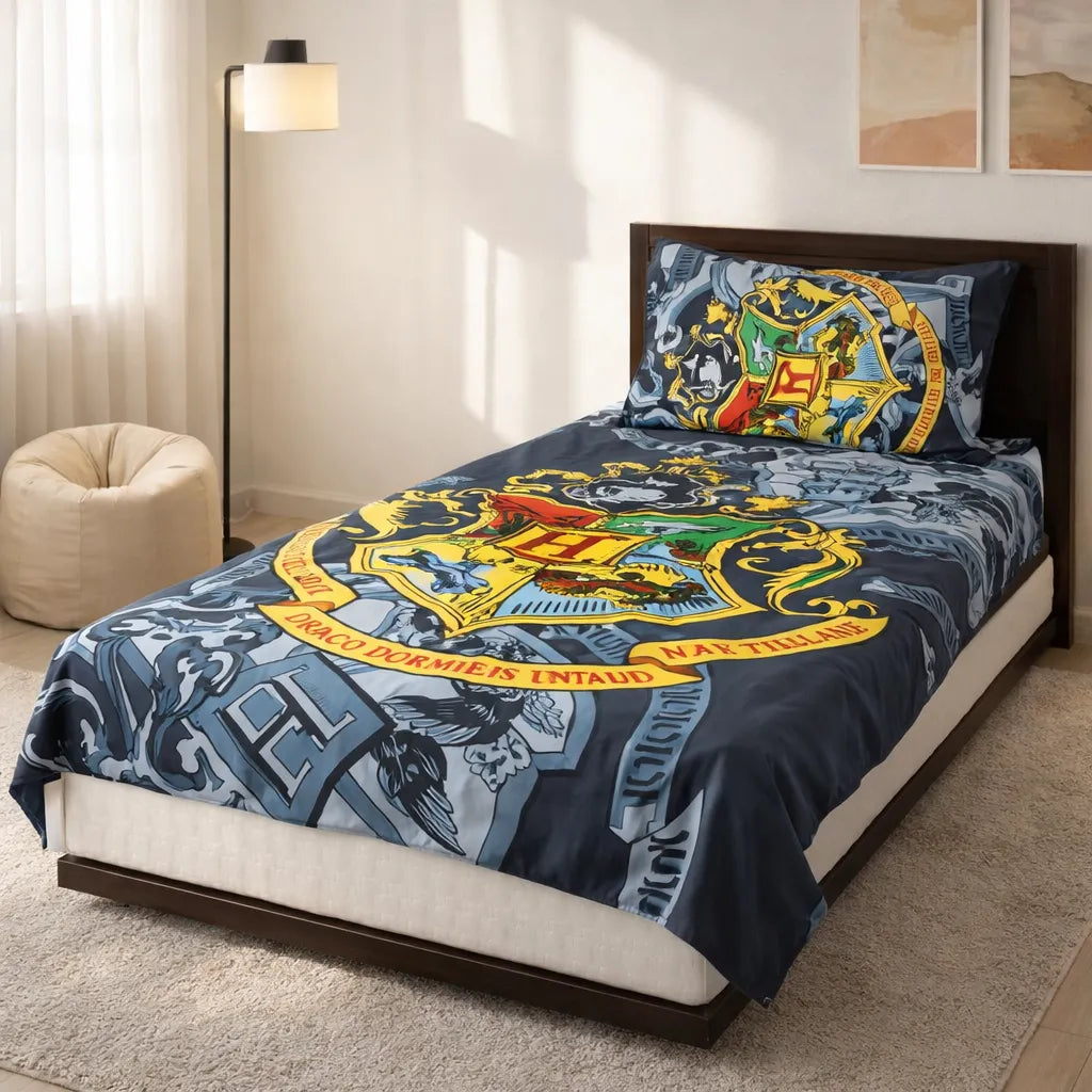 Pinsstripe Printed Bedsheet – Single Bed, 100% Cotton