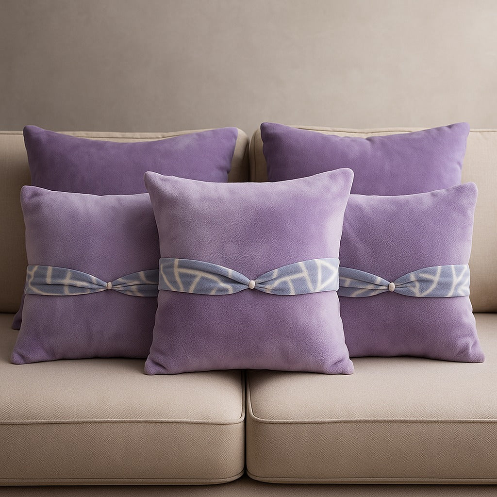 Pinsstripe Decorative Cushion Covers – Pack of 5