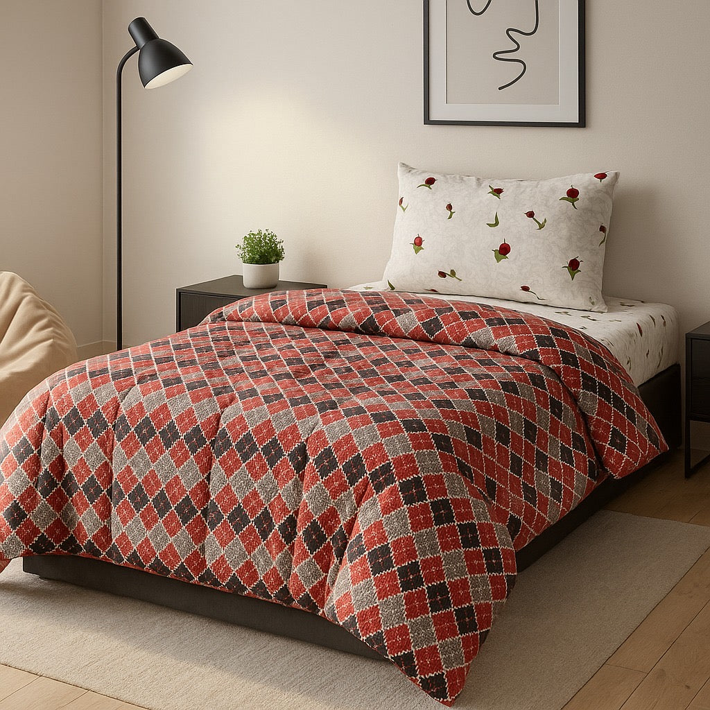 Razai Set by Pinsstripe – for single bed-3 pc cotton