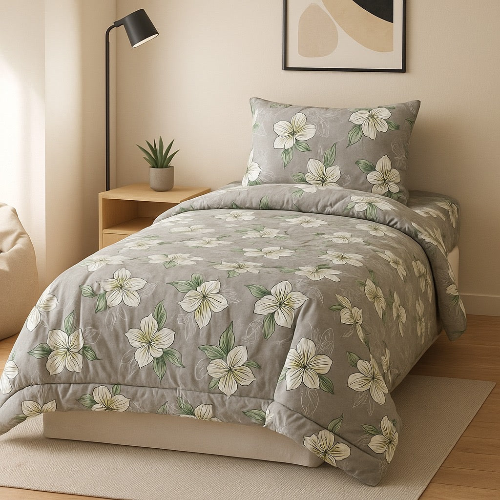 Razai Set by Pinsstripe – for single bed-3 pc cotton