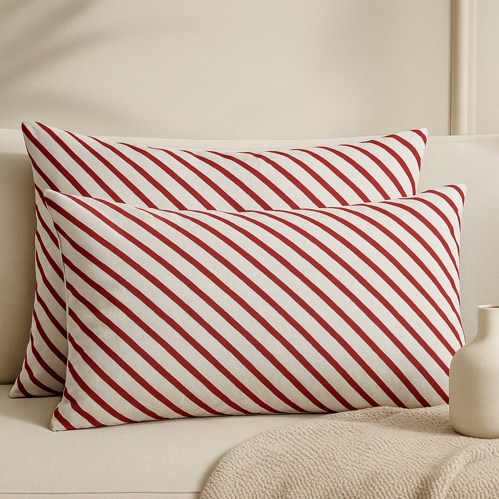 Pillow Covers by Pinsstripe – Pack of 2 – Pure Cotton