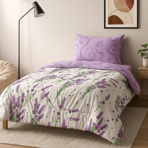 Comforter Set by Pinsstripe – for single bed-3 pc cotton