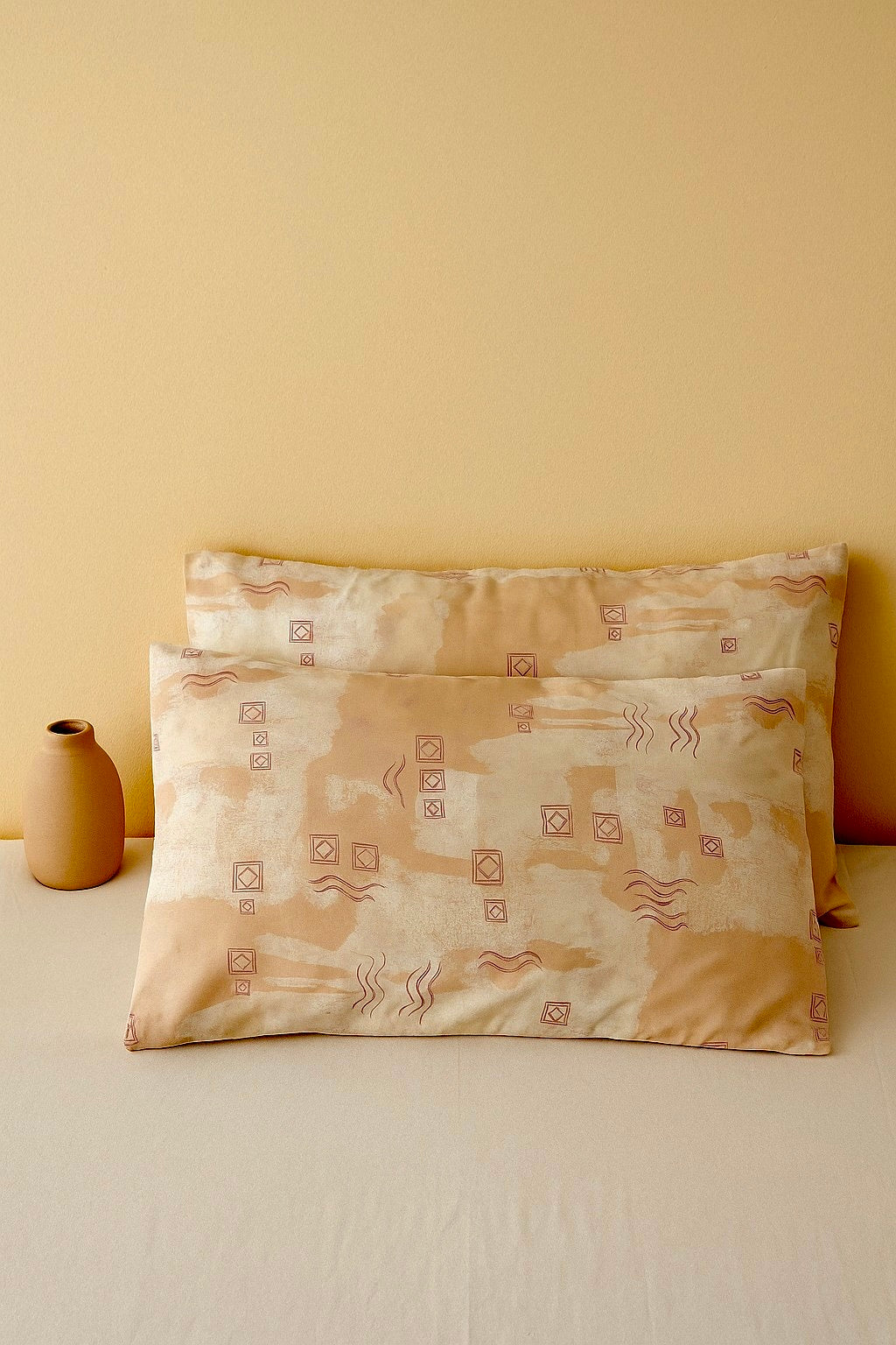 Pillow Covers by Pinsstripe – Pack of 2 – Pure Cotton
