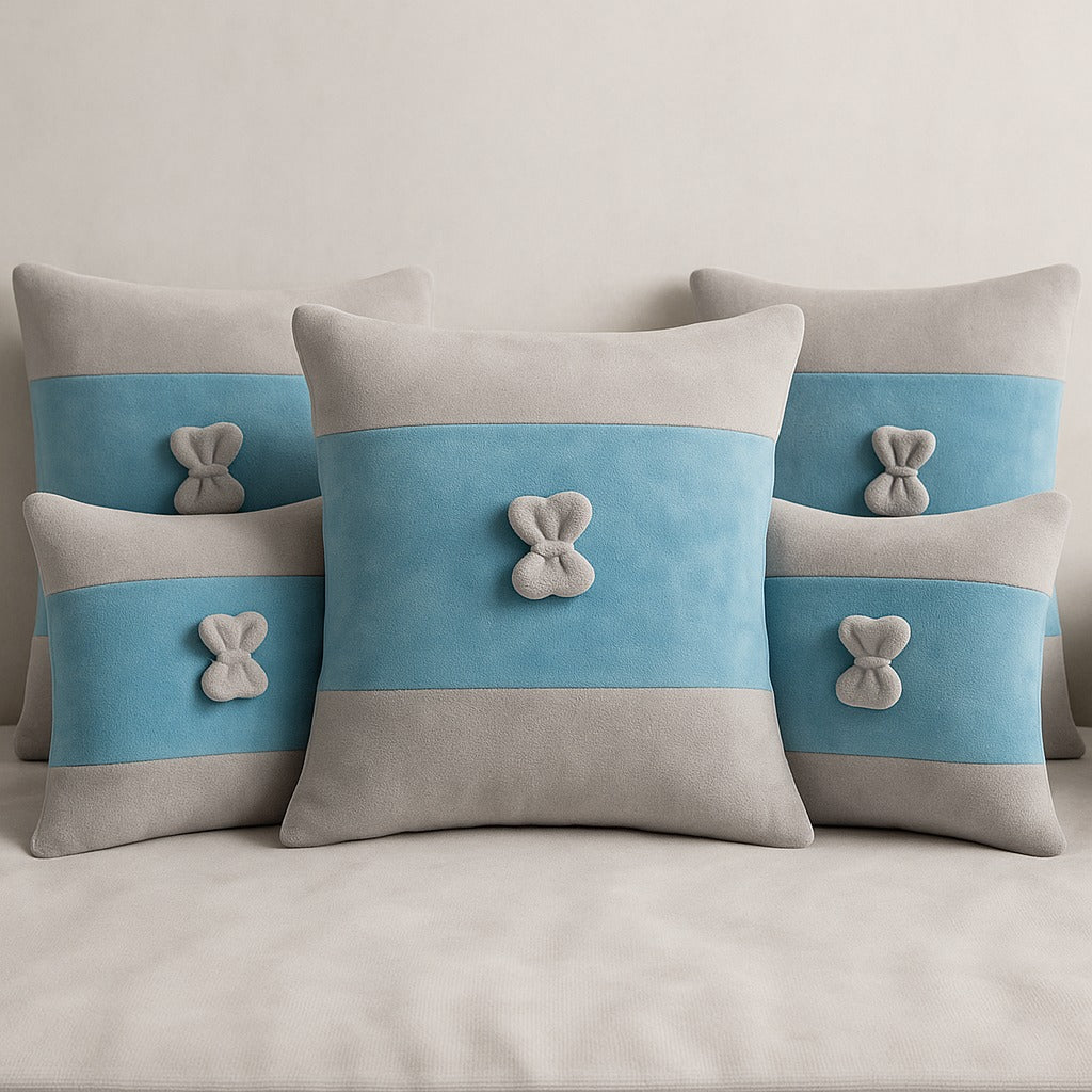 Pinsstripe Decorative Cushion Covers – Pack of 5