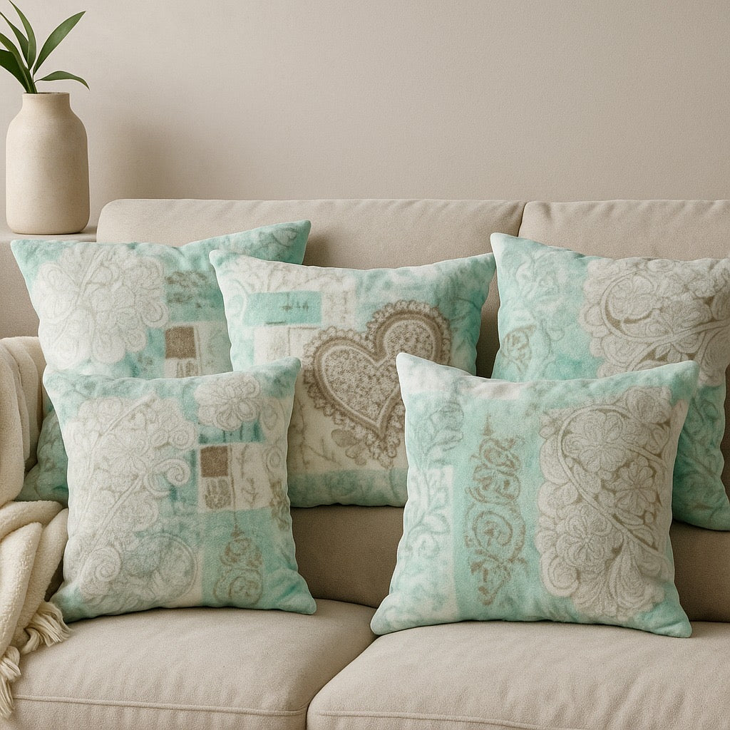 Pinsstripe Decorative Cushion Covers – Pack of 5