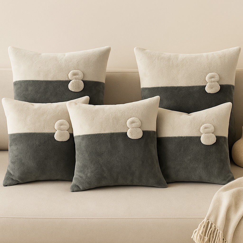 Pinsstripe Decorative Cushion Covers – Pack of 5