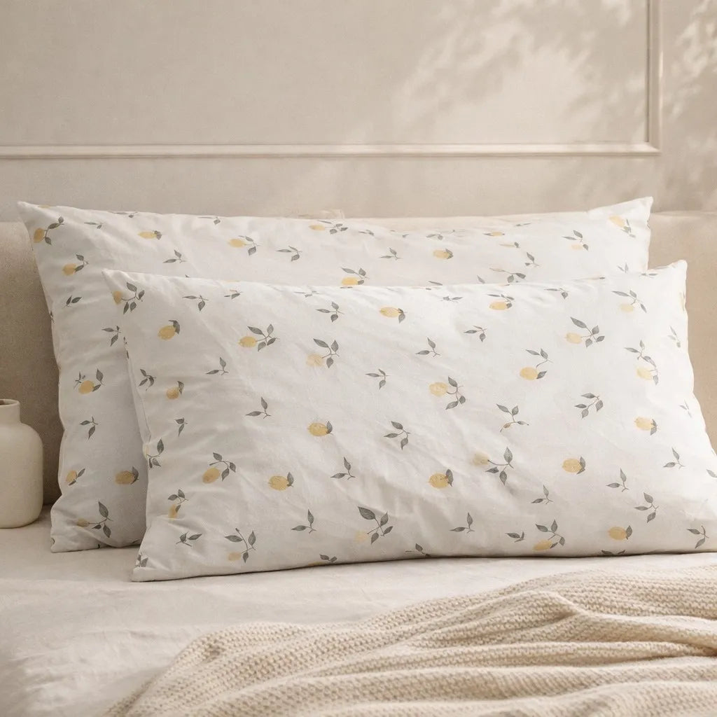 Pillow Covers by Pinsstripe – Pack of 2 – Pure Cotton