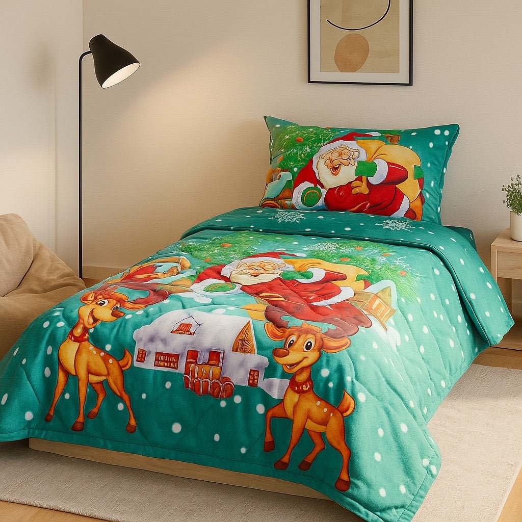 Comforter Set for Kids in cotton - Single Bed by Pinsstripe - Pinsstripe