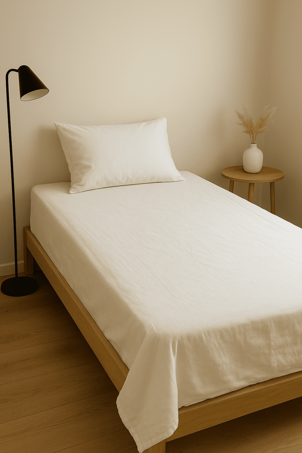 Dyed Bedsheet by Pinsstripe– Single Bed - 100% Cotton - Pinsstripe