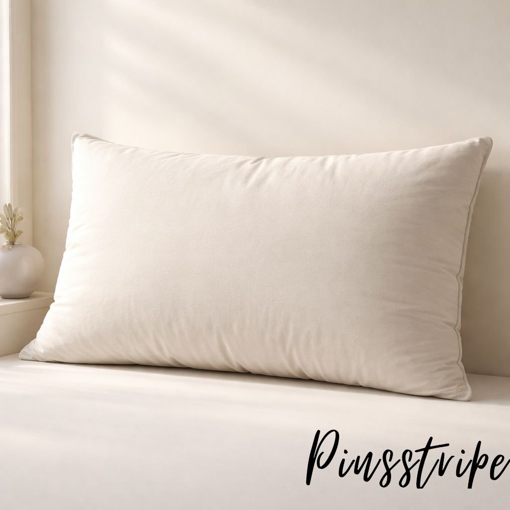 Filled Pillow With Imported Korean BallFiber by Pinsstripe - Pinsstripe