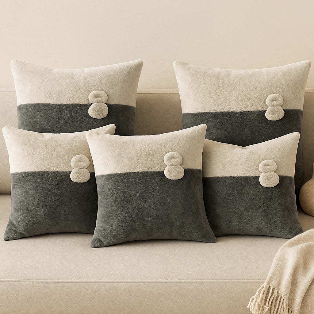 Pinsstripe Decorative Cushion Covers – Pack of 5 - Pinsstripe