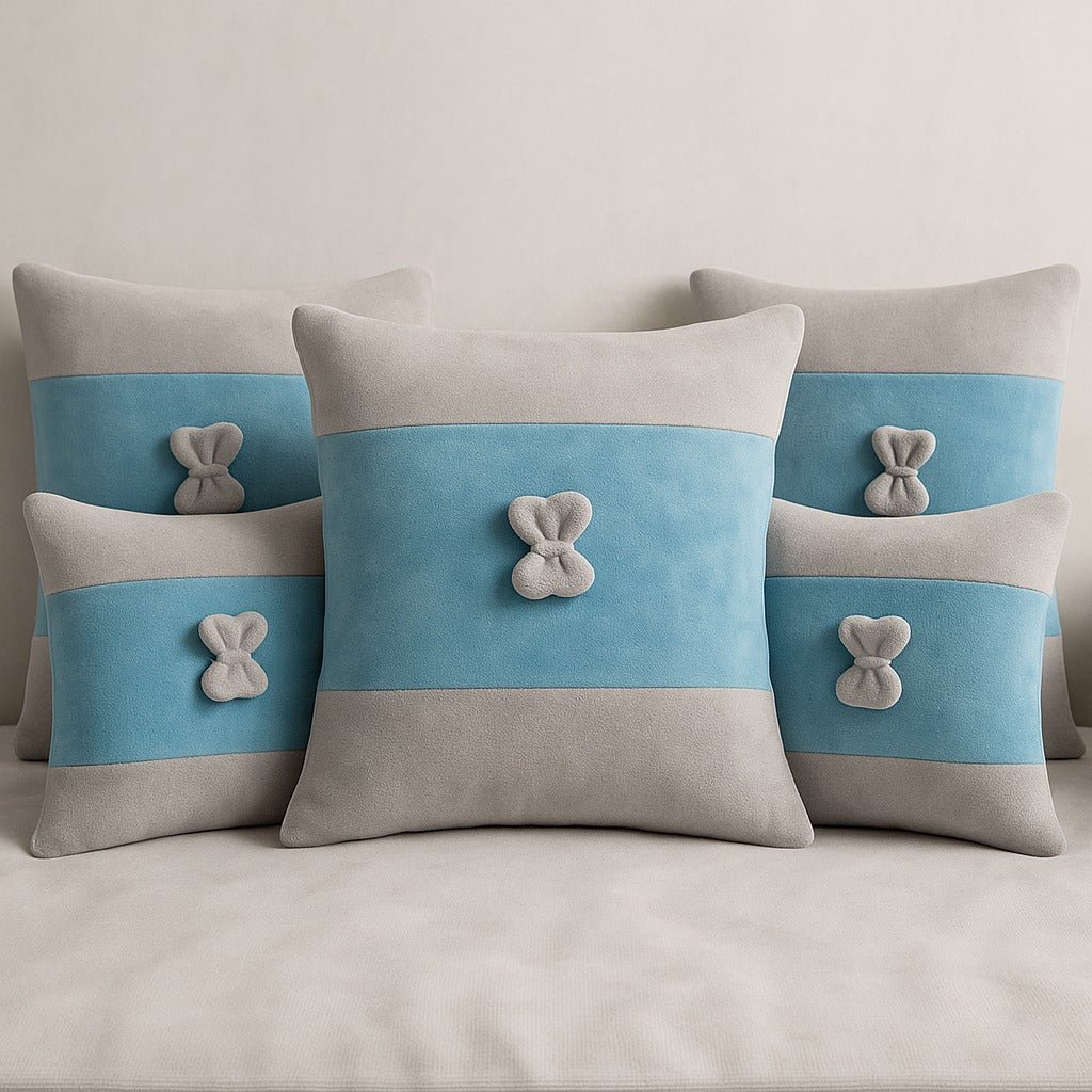 Pinsstripe Decorative Cushion Covers – Pack of 5 - Pinsstripe